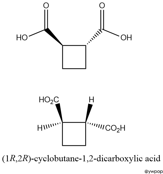 trans-1,2-cyclobutanedicarboxylic acid