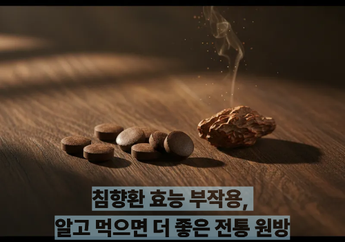침향환 효능 부작용, 알고 먹으면 더 좋은 전통 원방