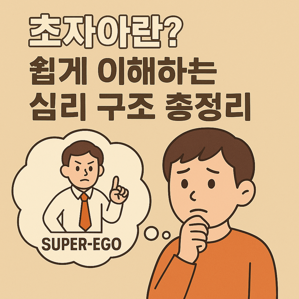 초자아란? 쉽게 이해하는 심리 구조 총정리