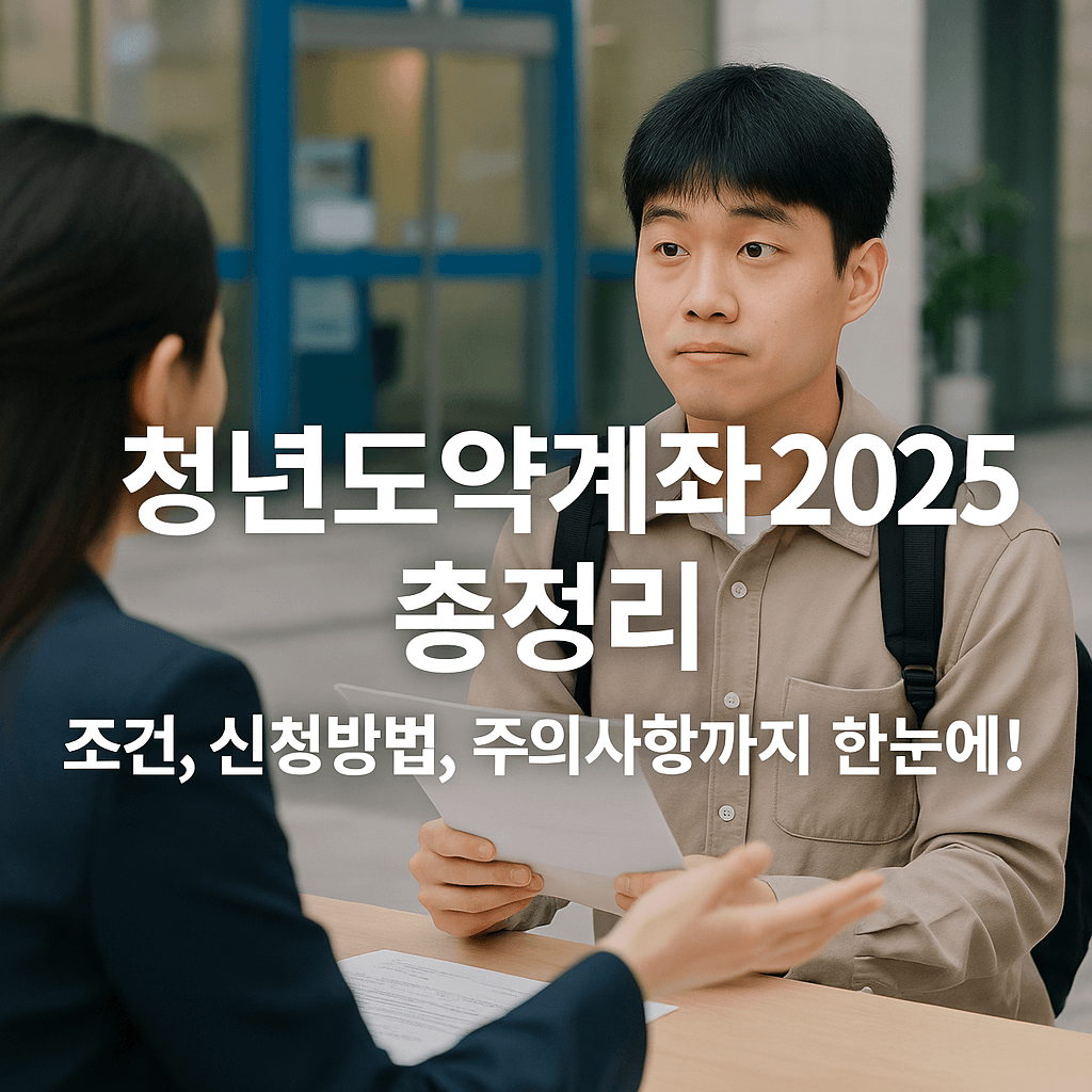 청년도약계좌 조건, 신청 방법, 주의사항!