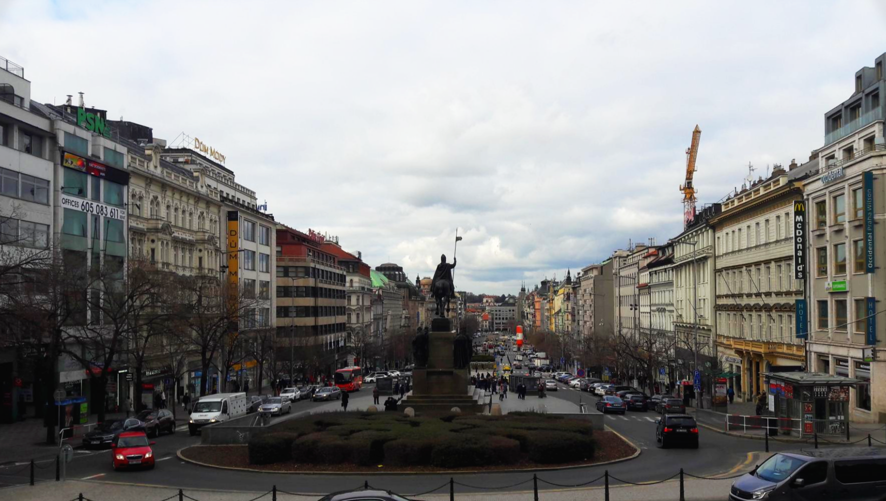 체코 프라하 성 바츨라프 광장