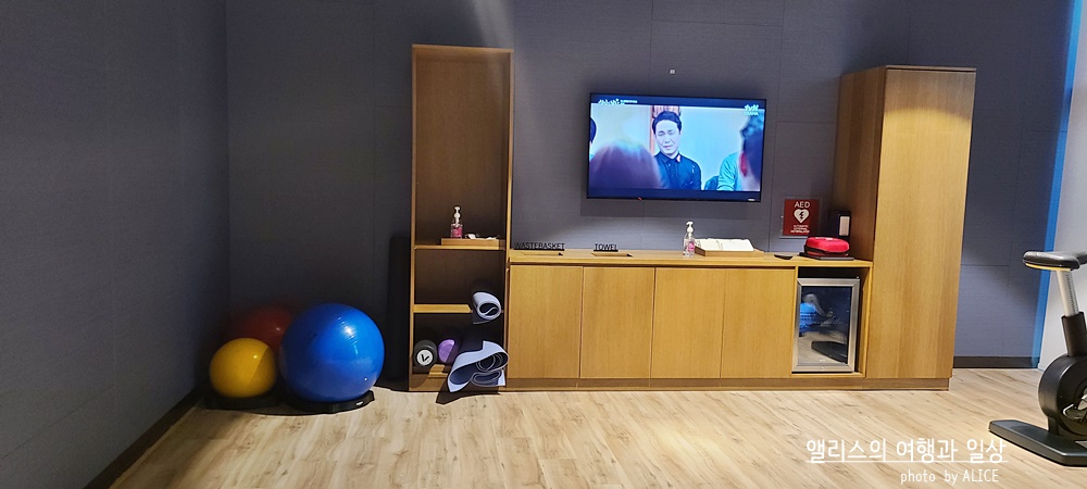 포포인츠 바이 쉐라톤 명동 부대시설 후기 피트니스