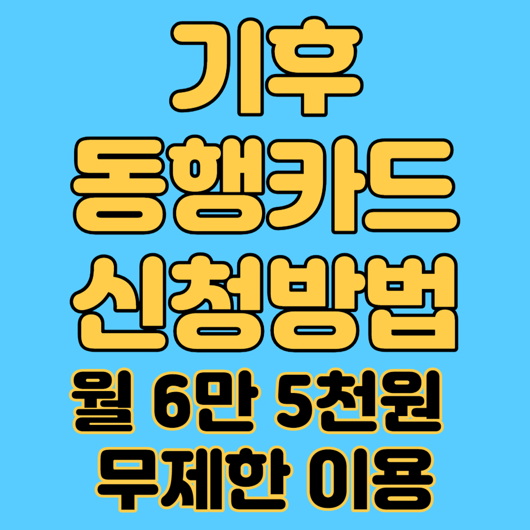 기후동행카드