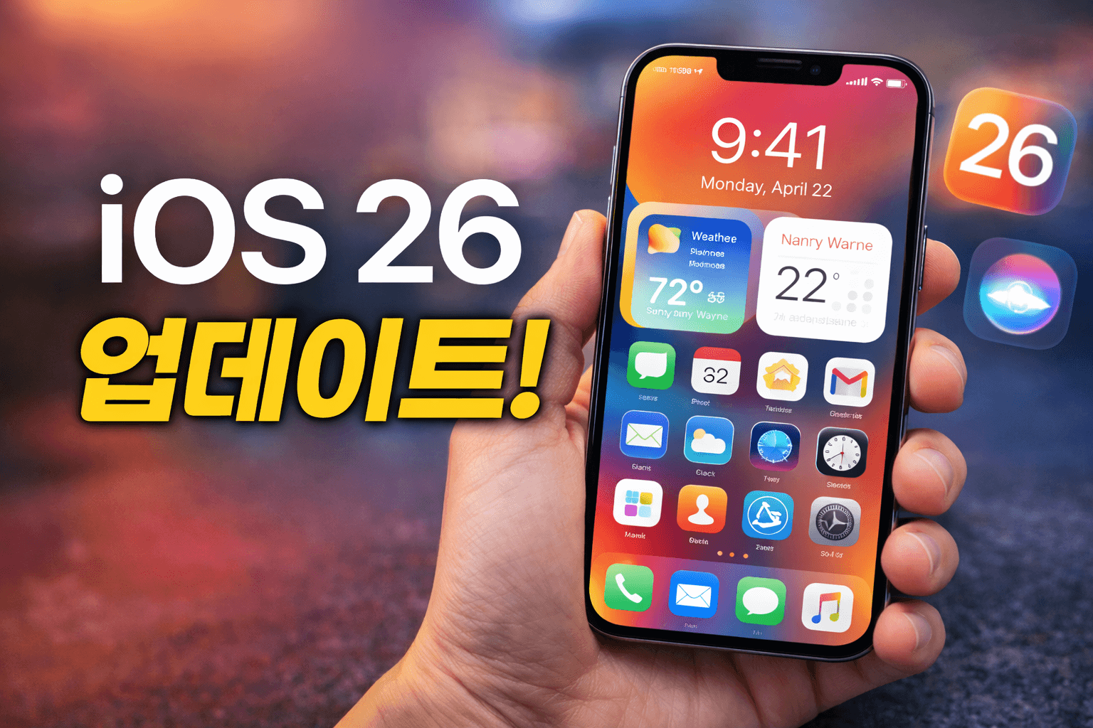 iOS26 업데이트