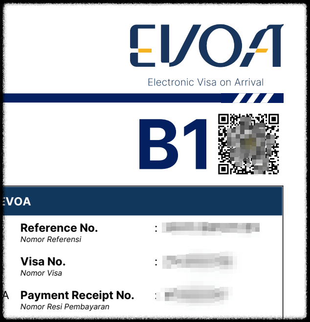 발리 전자비자 이용방법