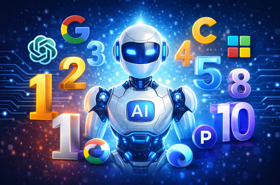 지금 가장 많이 사용하는 생성형 AI TOP 10