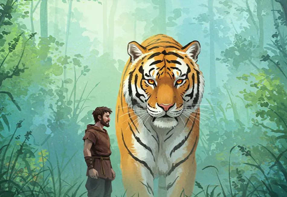 호랑이를 만나는 꿈 해몽