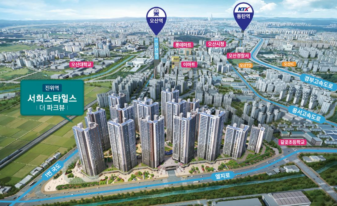 진위역서희스타힐스더파크뷰