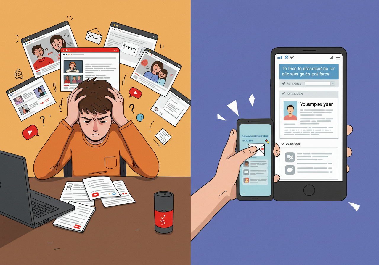 유튜브 요약, Make 자동화로 5분 만에 끝내는 방법