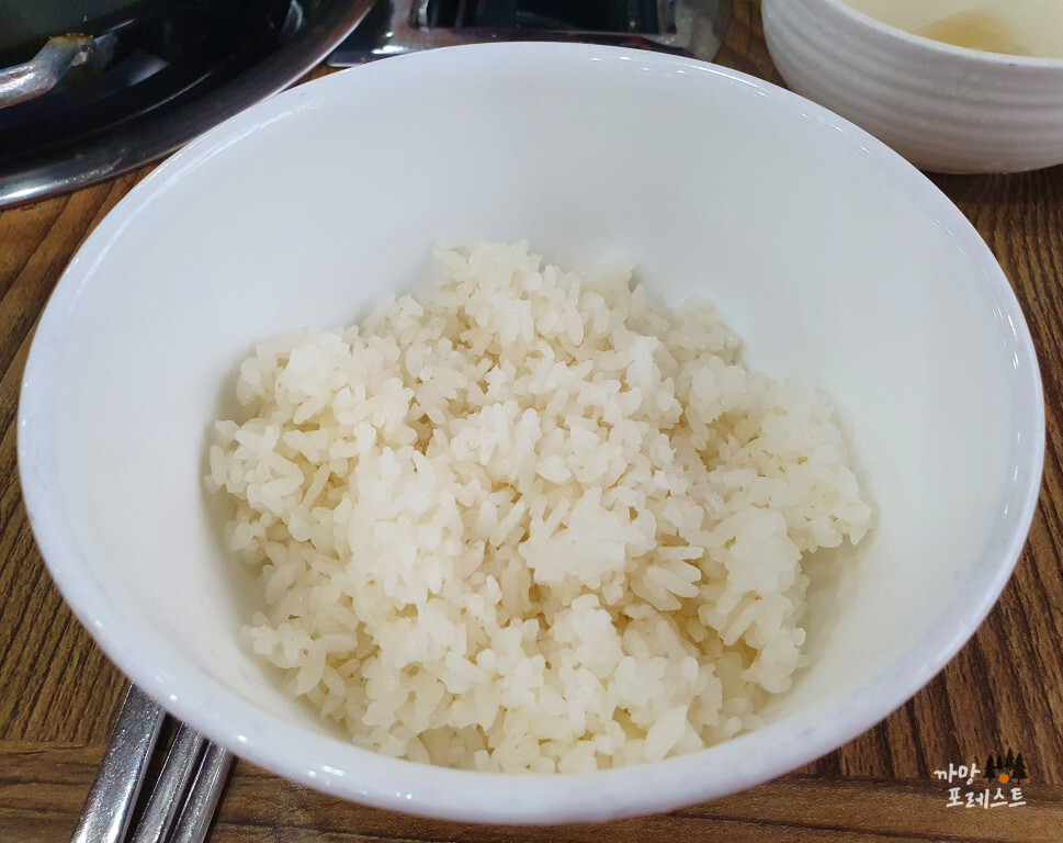 운암명가 부대찌개 밥그릇