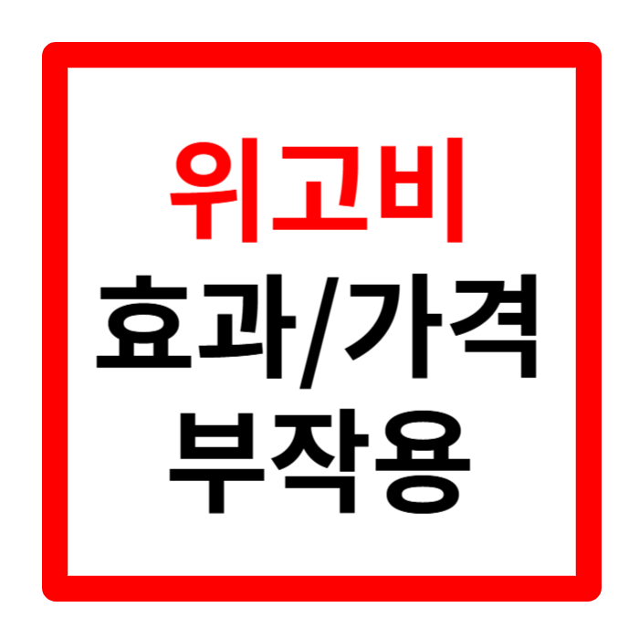 위고비 가격 부작용 효과 처방 용량 한번에 알아보기
