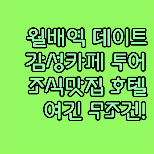 월배역 근처 데이트 코스 추천 감성 ..