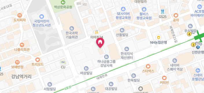 강남648호텔 위치