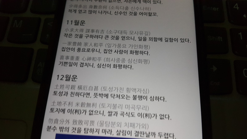 사주-팔콤-토정비결보기