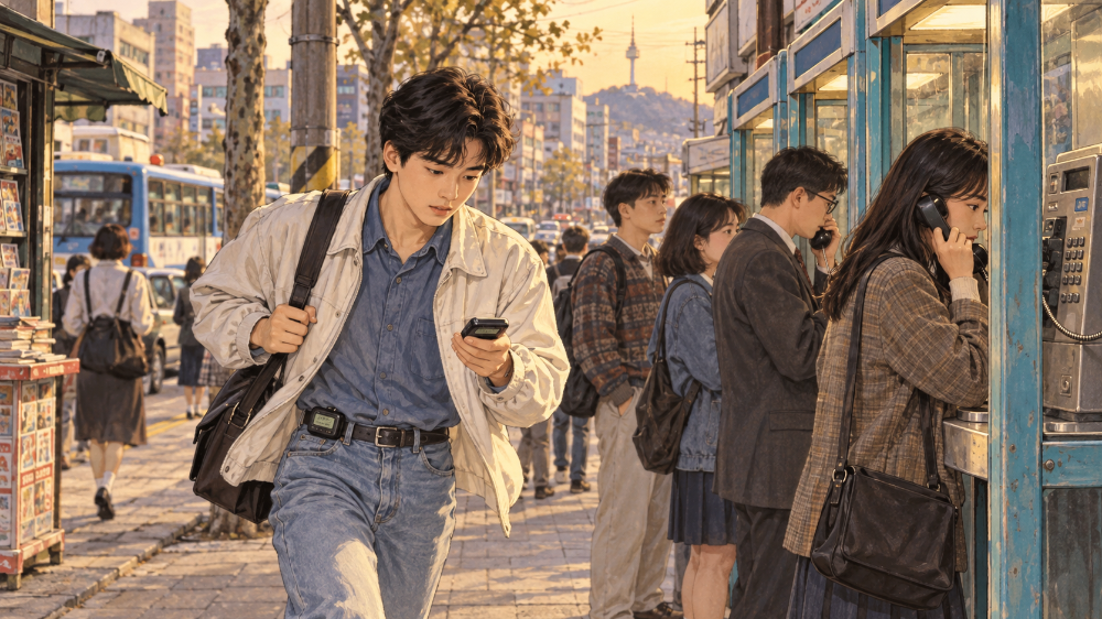 삐삐가 울리면 공중전화로 달려가던 시절