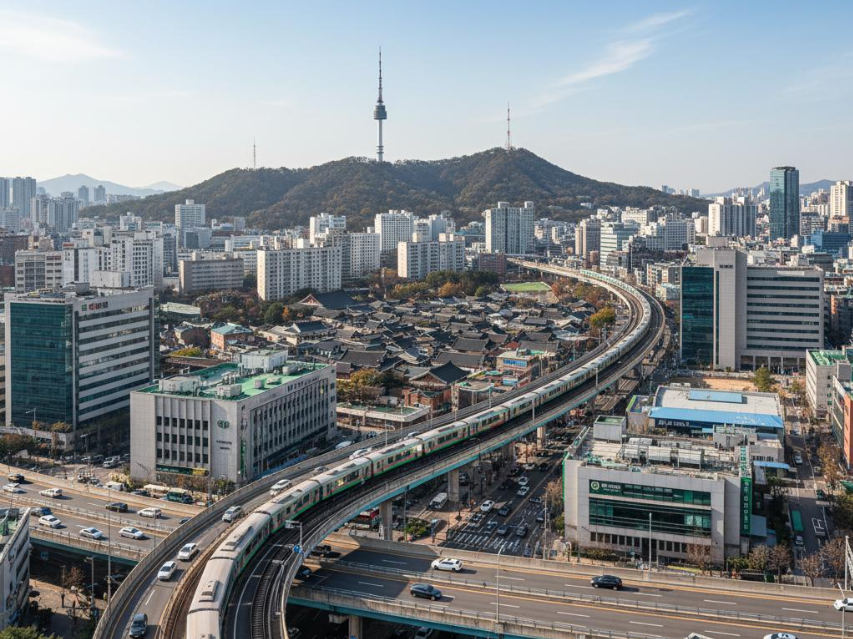남산과 도심을 잇는 편리함