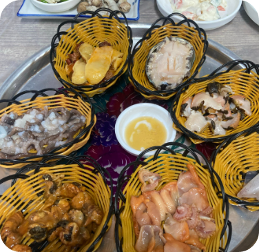 스타의고장 다찌 한상 통영 맛집