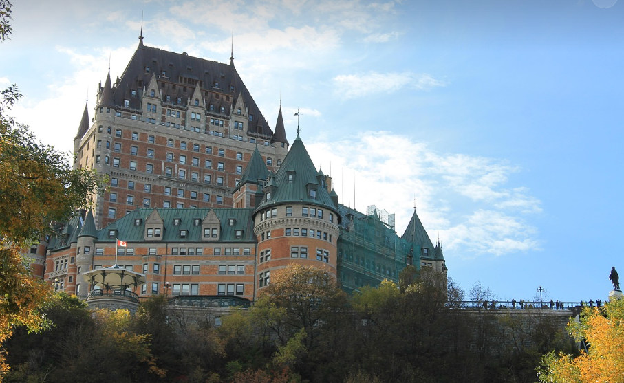 퀘백 프롱트낙 사진