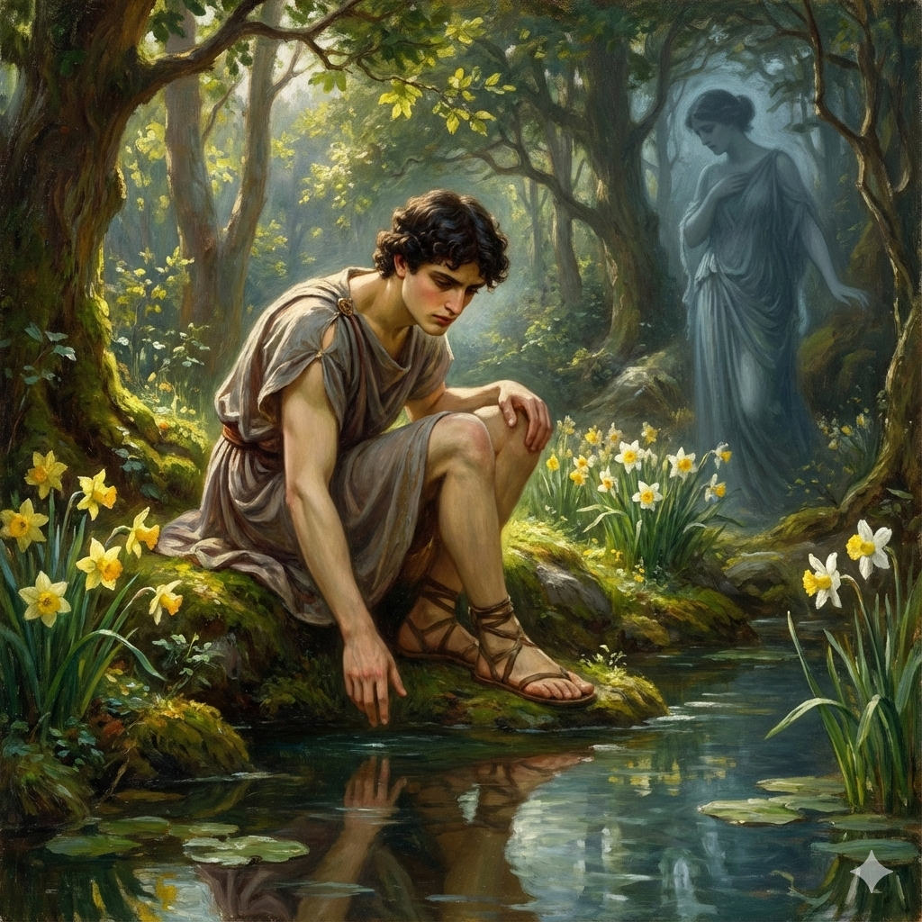 나르시시즘(Narcissism)의 어원과 유래: 그리스 신화 속 나르키소스와 '마비'된 사랑