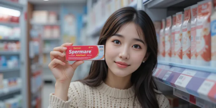 아조나 치약 박스를 정리하는 여성