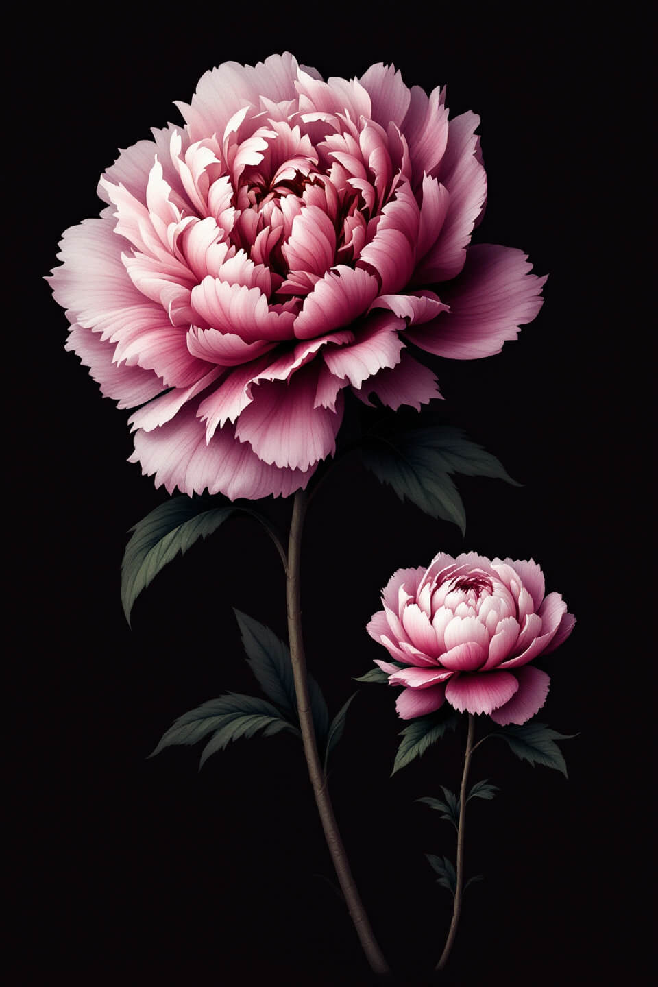 모란꽃 사진입니다.