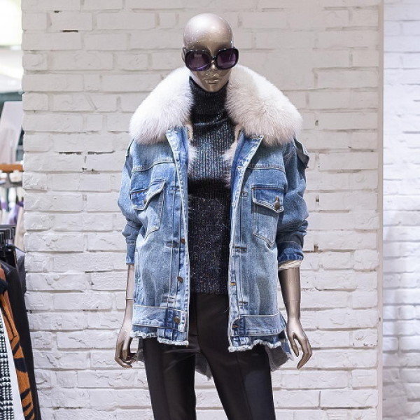 제시뉴욕 제시뉴욕 폭스퍼 데님자켓 MAW5NRFJ6270