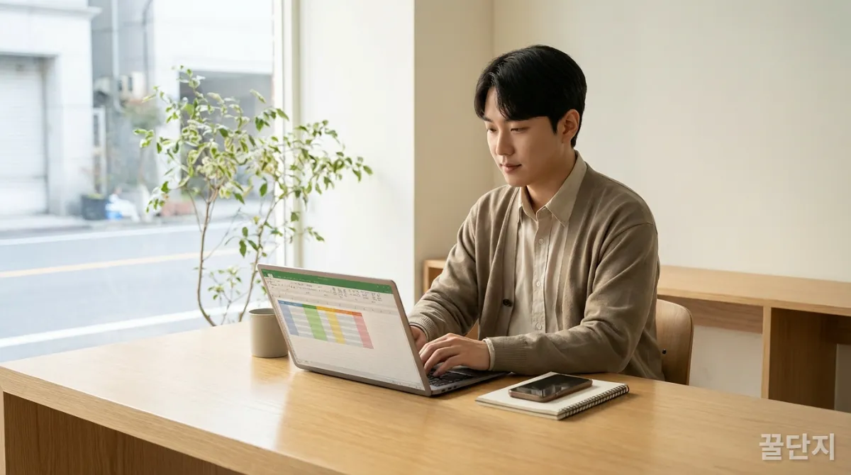 업무와 삶의 경계를 명확히 설정하는 직장인의 모습
