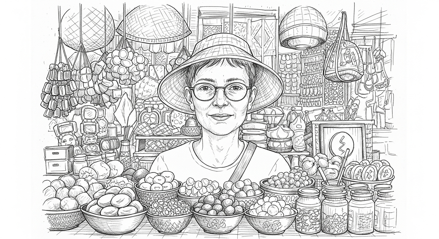 여행 소품 활용