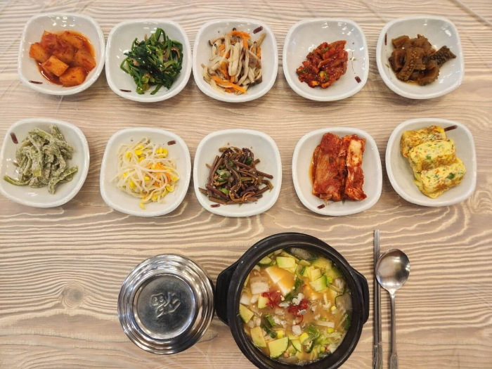 옥화주막 화개장터 경남 하동군 정식