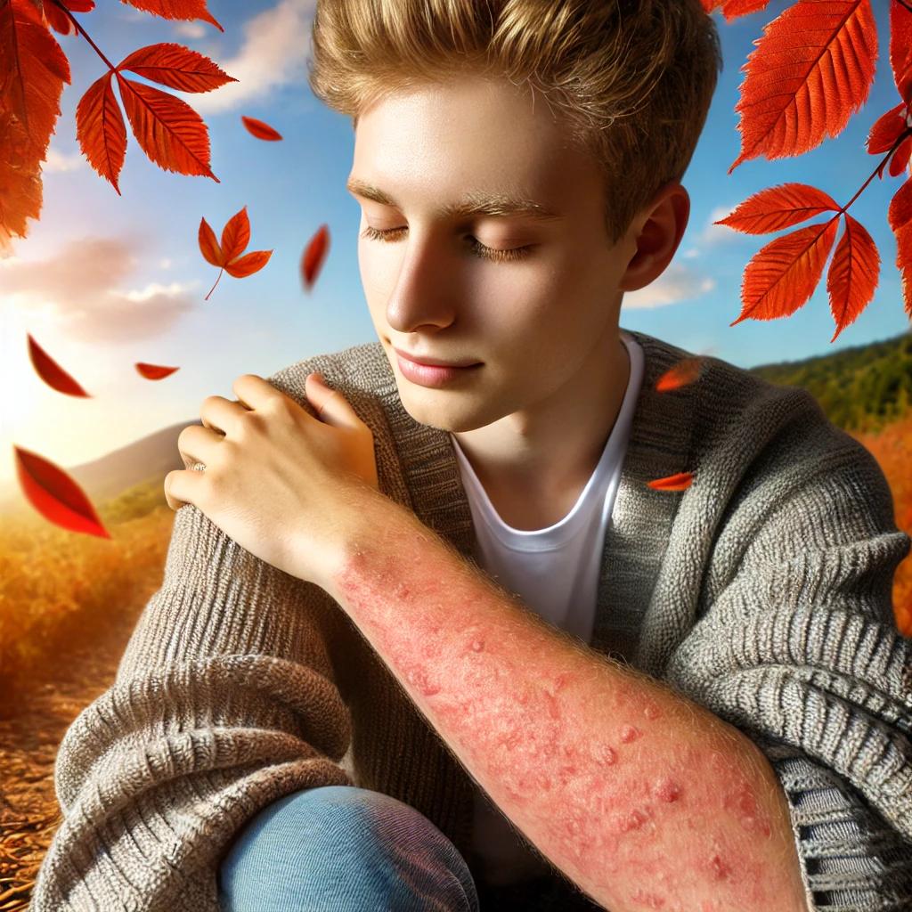 환절기 알레르기 피부염