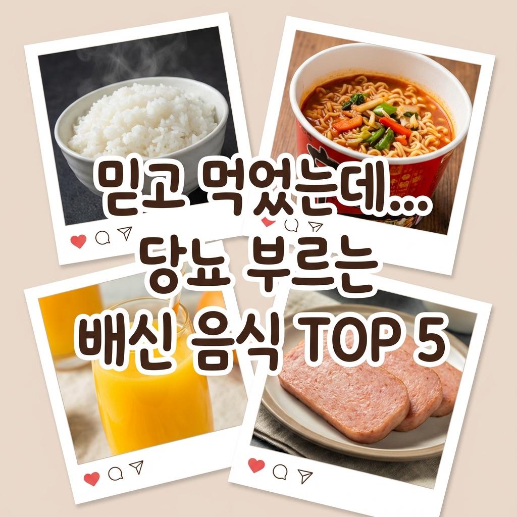 건강한데 당뇨? 혈당 스파이크