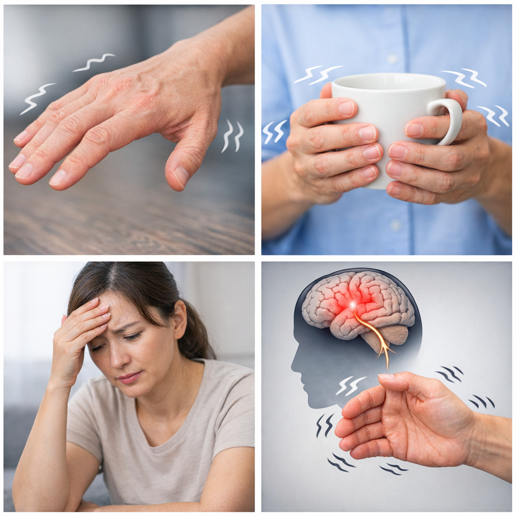 손 떨림 이유 7가지|손이 떨리는 원인과 해결 방법