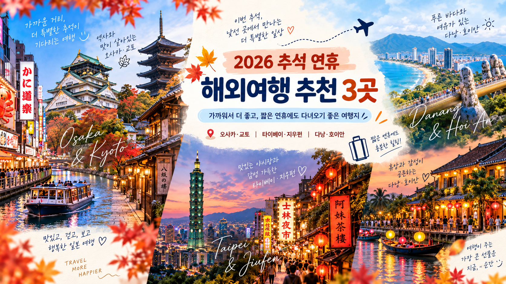 추석연휴 해외여행지