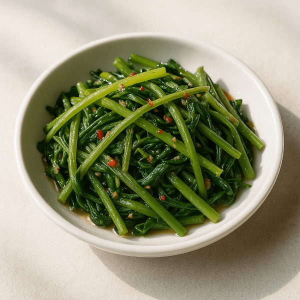 고구마 줄기로 만든 고구마 줄기 김치