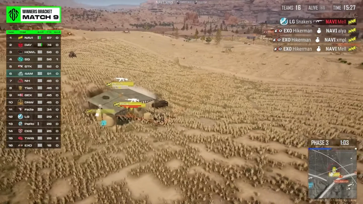 EXO 클랜에 의해 NAVI는 괴멸직전까지 갔었으나