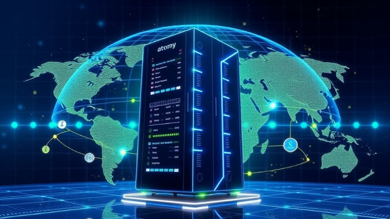 애터미는 혁신적인 **'원서버 (One Server) 시스템'**을 통해 전 세계 PV · 회원 관리를 일원화