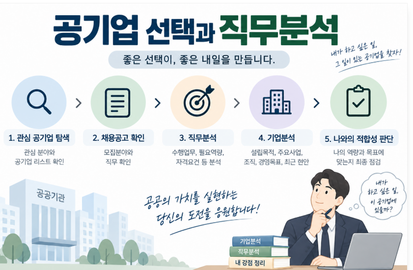 공기업 선택과 직무분석