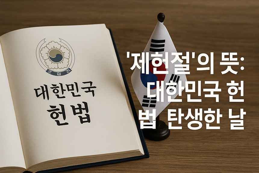 제헌절의-뜻-대한민국-헌법이-탄생한-날