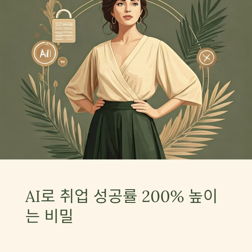 AI 자기소개서 & 면접 코칭, 이걸로 취업/이직 성공! (2025년 최신 AI 취업 도우미 활용법)
