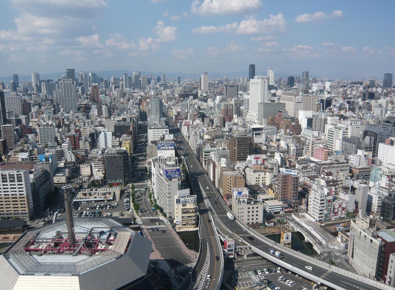 일본 도심 사진