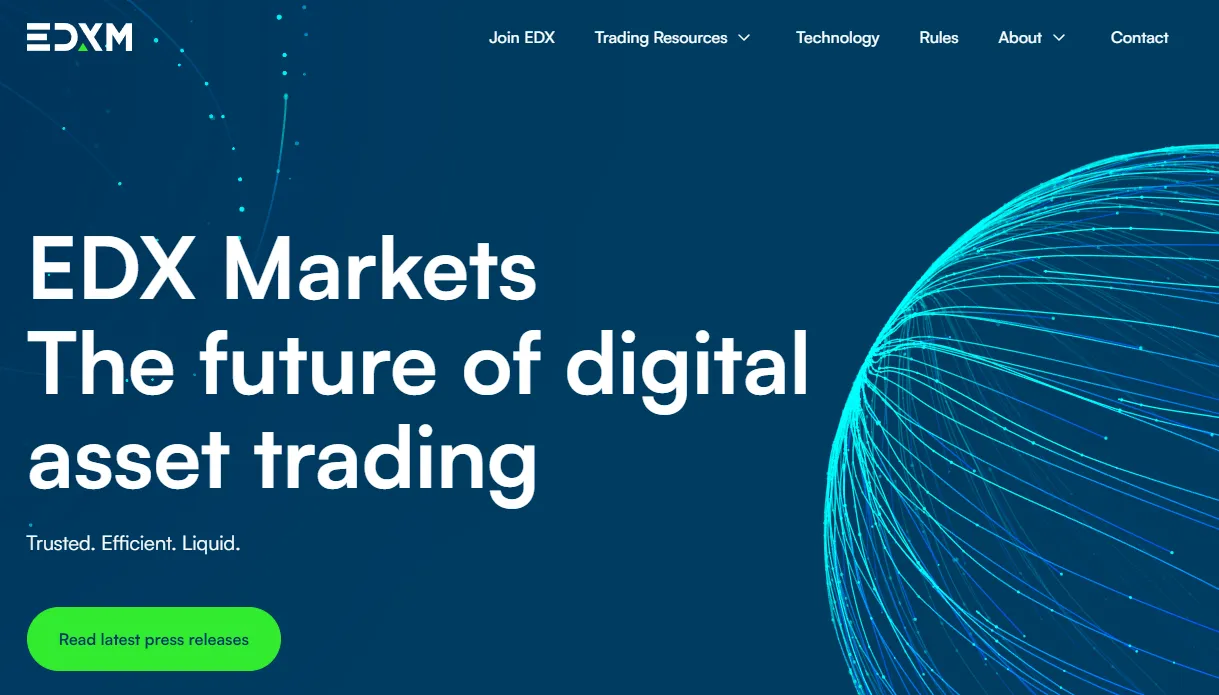 EDXM-거래소-홈페이지