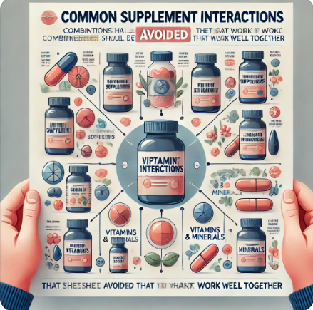 같이 먹으면 안좋은 영양제 조합&amp;#44; 같이 먹으면 좋은 영양제 조합