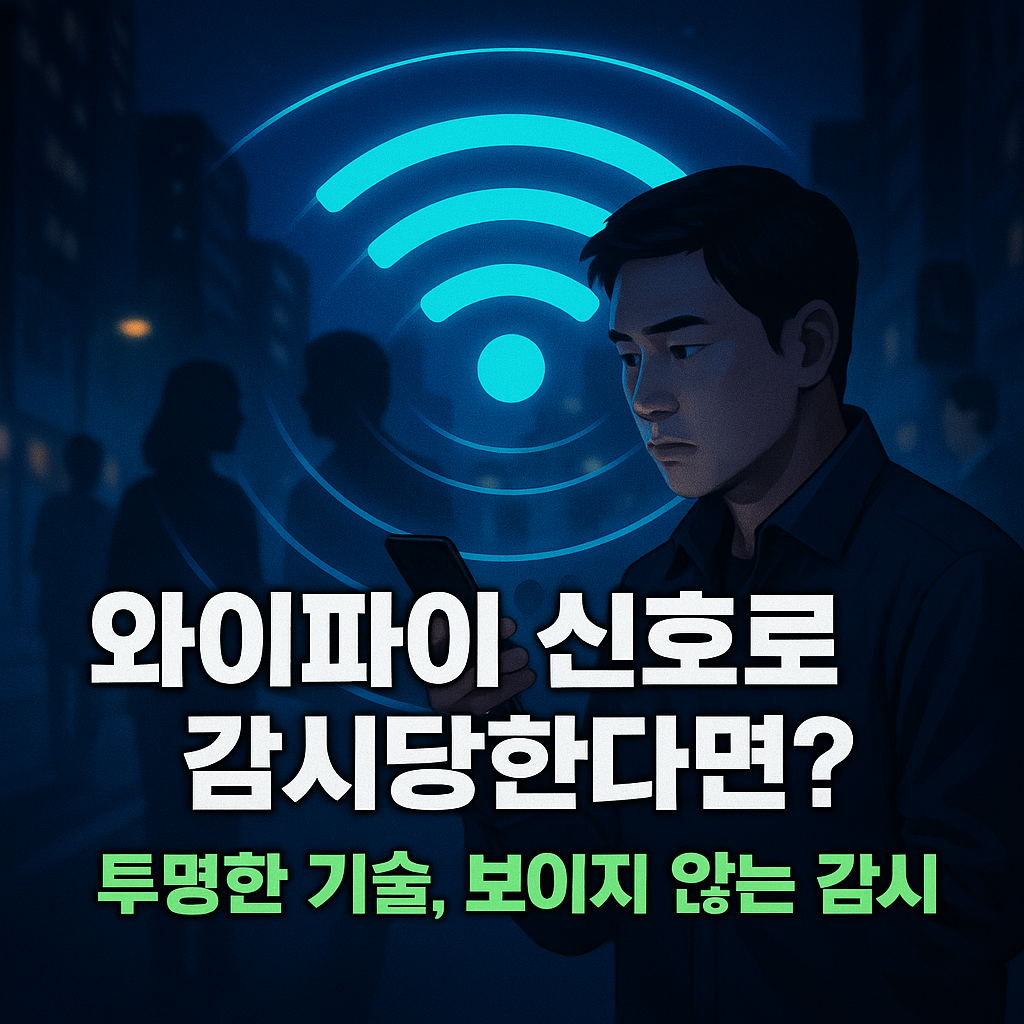 와이파이 신호 감시 경고
