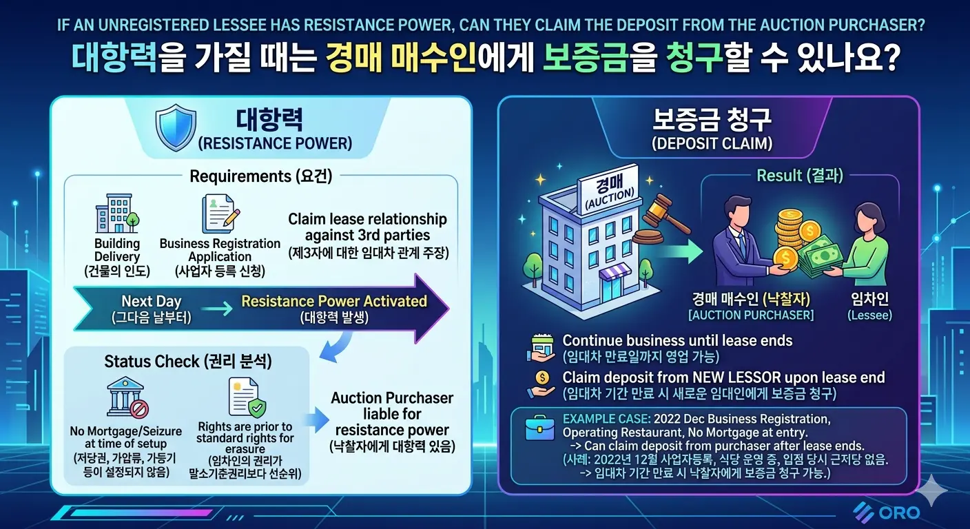 대항력 있는 임차인은 상가 경매 중에도 계속 영업 가능할까? 절대 조건은 뭐?
