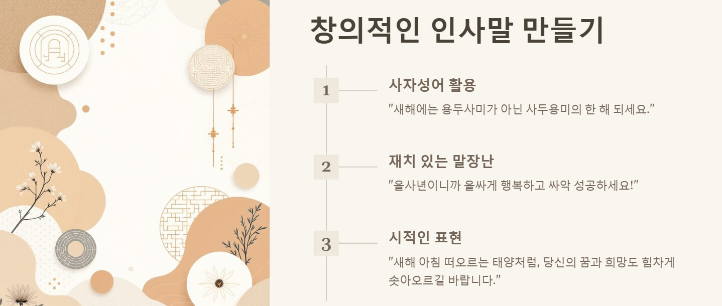 구정 인사말 좋은글