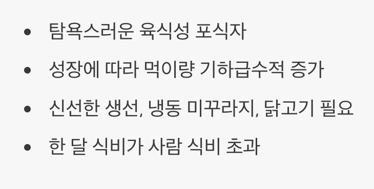 거인의 식사, 감당할 수 있을까?