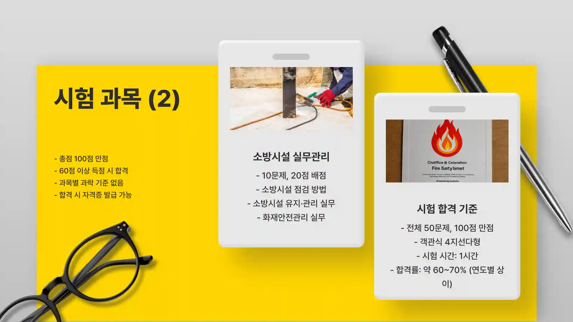 소방안전관리자 2급 응시자격 시험일정 신청방법