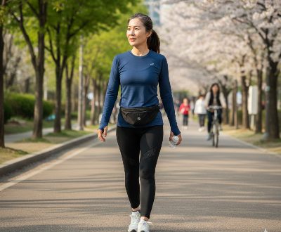 걷기 운동 제대로 하는 방법, 중년 건강은 ‘이렇게’ 걸어야 달라집니다
