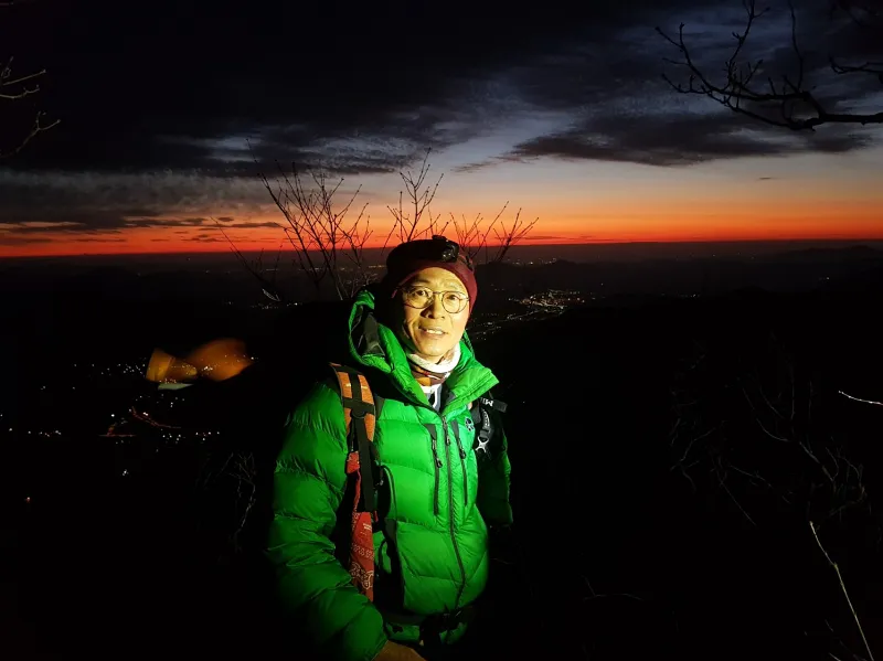 울산 가지산 일출 산행