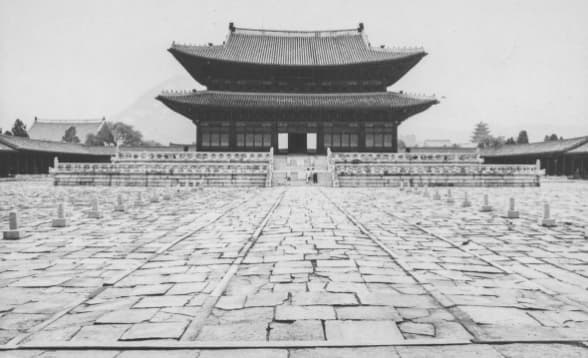 경복궁 근정전 정면 전경, 조선의 법궁 경복궁 중심 전각